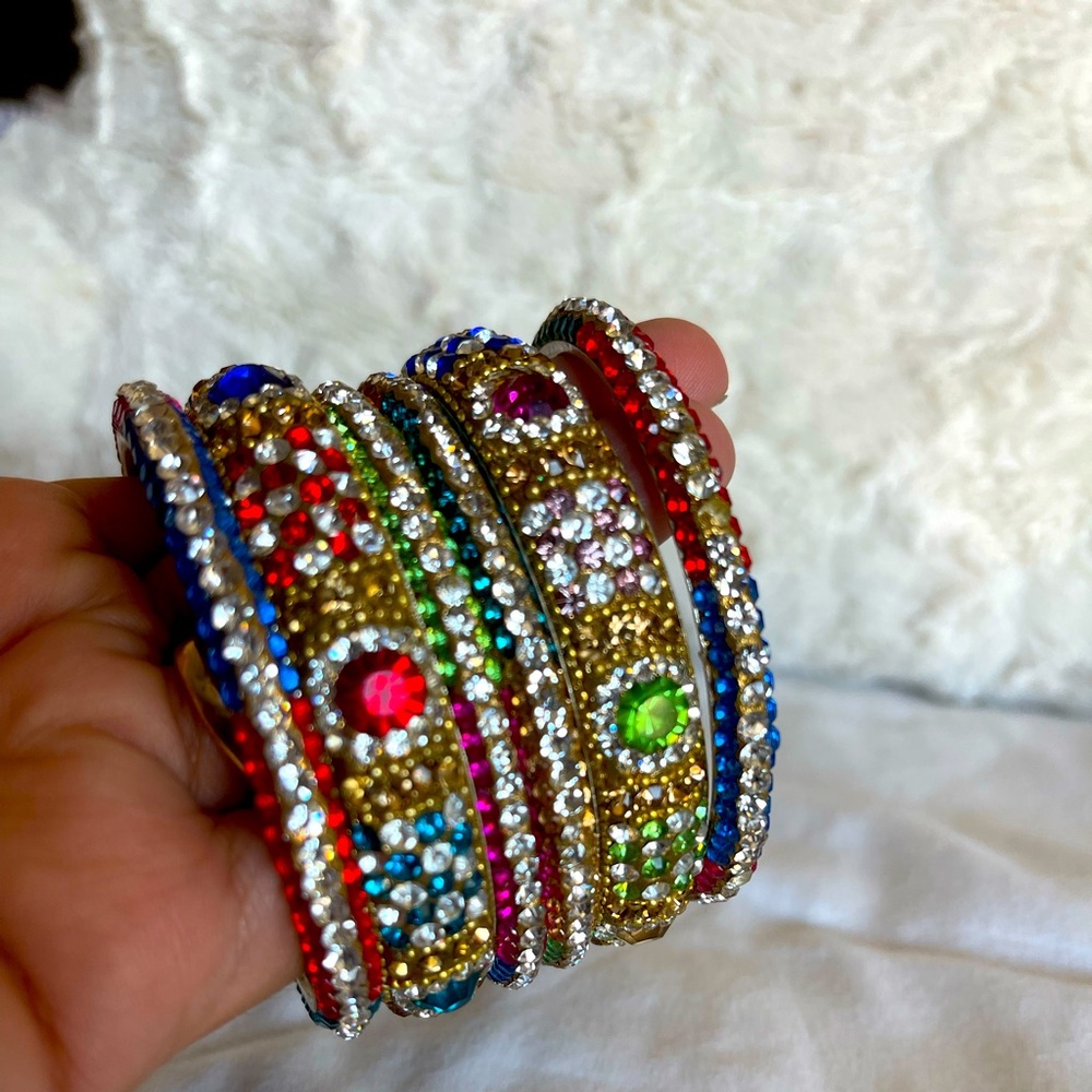 Multi-Colored Indian Party Bangles - image 4